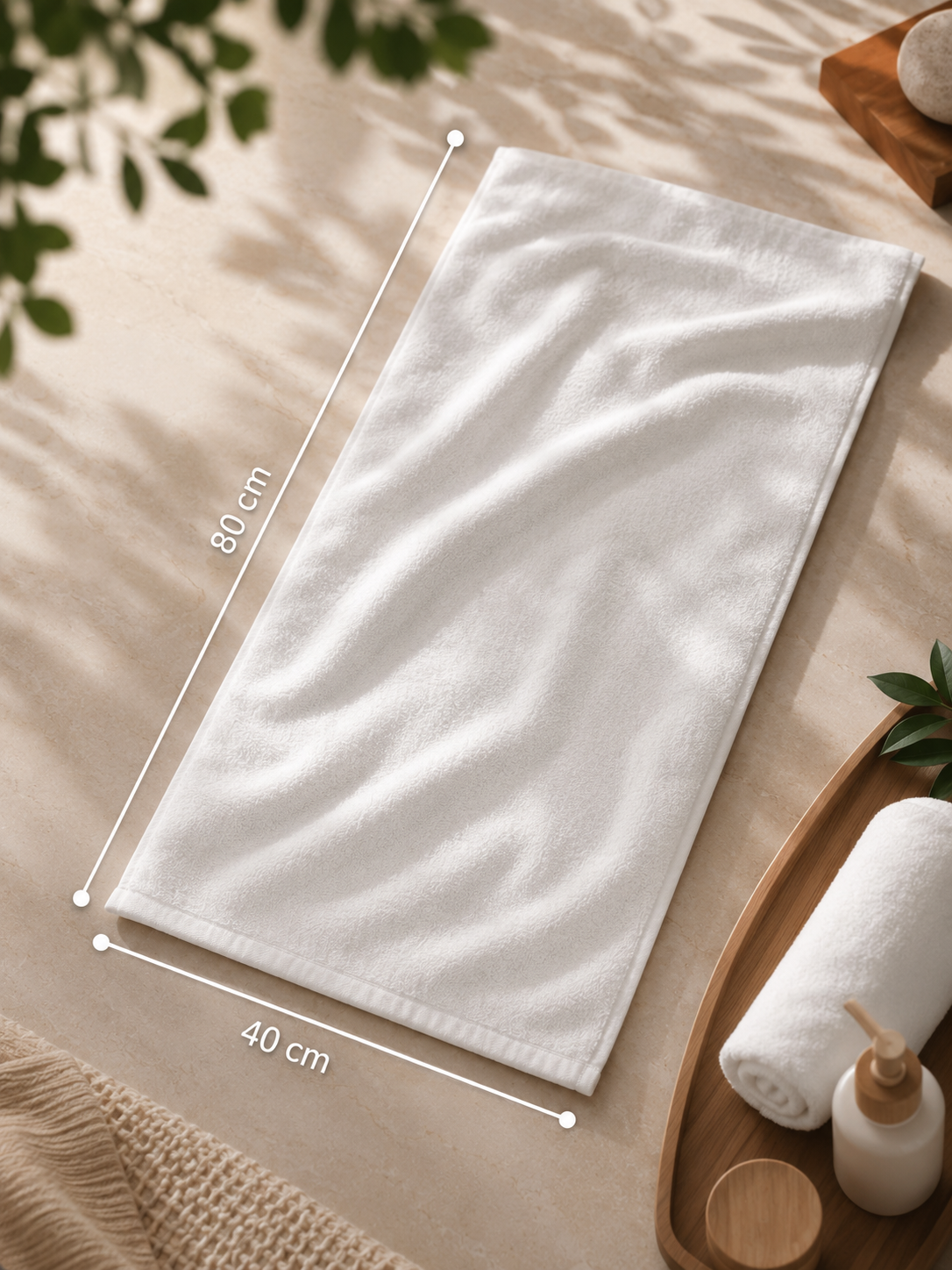 Premium Hair Towels (40×80 cm)