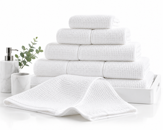 Premium Disposable Hair Towels (50x100 cm) - High Absorption | مناشف بريميوم للشعر للاستخدام مرة واحدة