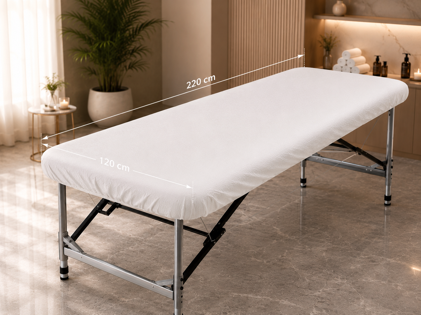 Premium Plus Non-Woven Fitted Bed Sheets (120×220 cm)