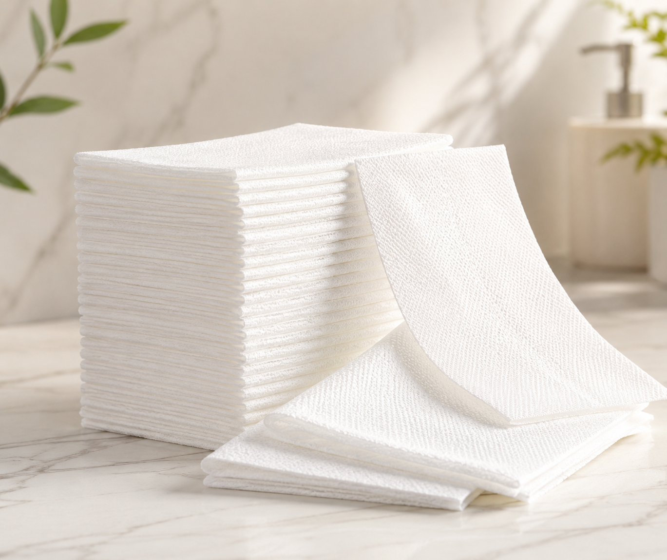 Premium Cotton Hair Towels (60×110 cm)